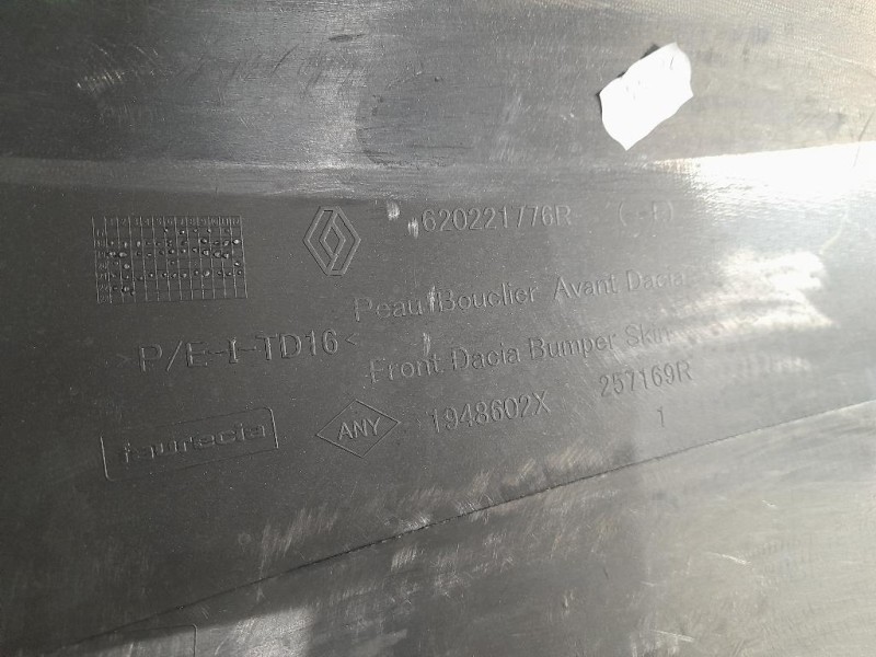 Paraurti ANT PREZZO SENZA ACCESSORI 620221776R Dacia Duster II 2018