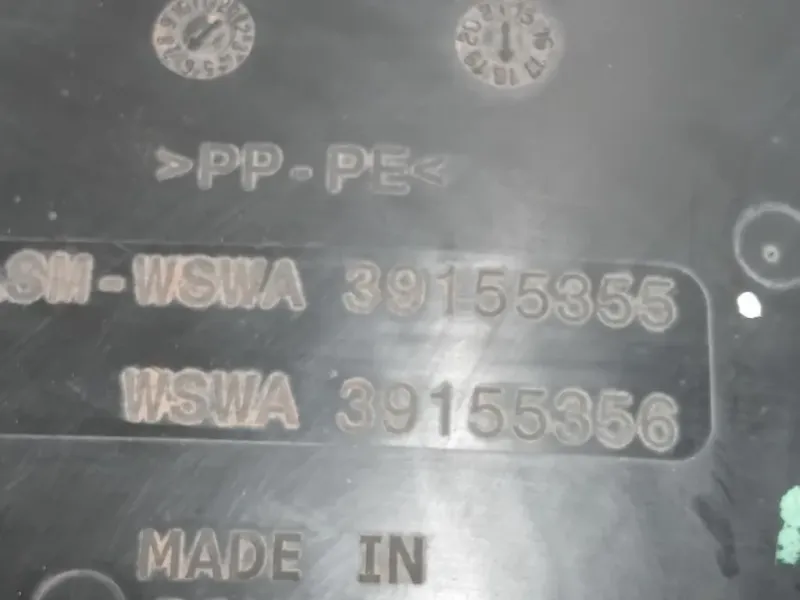 Vaschetta Tergicristalli 39155355 Opel Astra K 2016