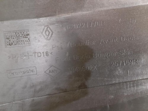 Paraurti ANT 620228952R Dacia Duster II 2018