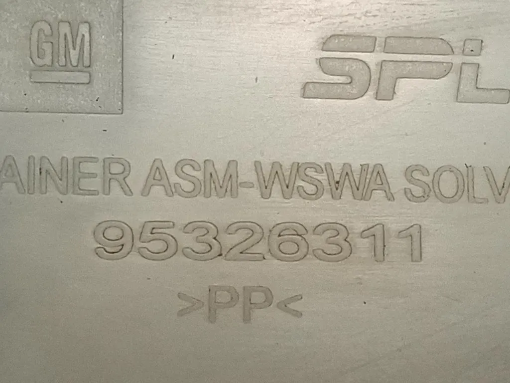 Vaschetta Tergicristalli 95326311 Opel Mokka 2013