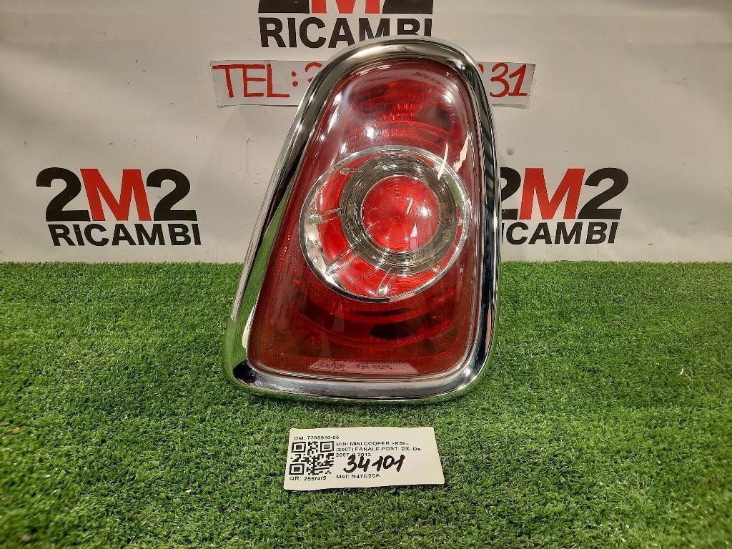 Fanale POST DX 7255910-05 Mini MINI Cooper R56 2007