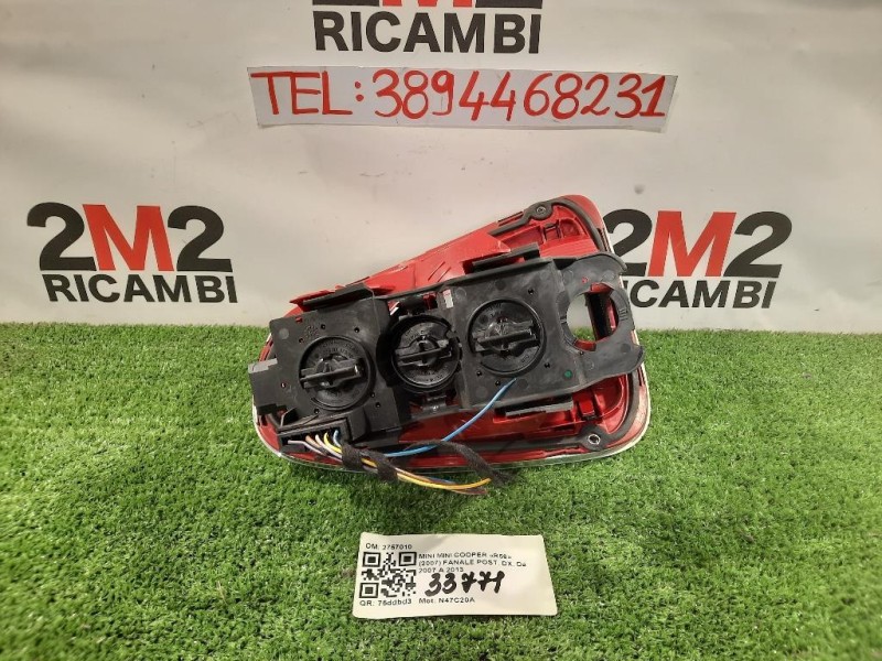 Fanale POST DX 2757010 Mini MINI Cooper R56 2007