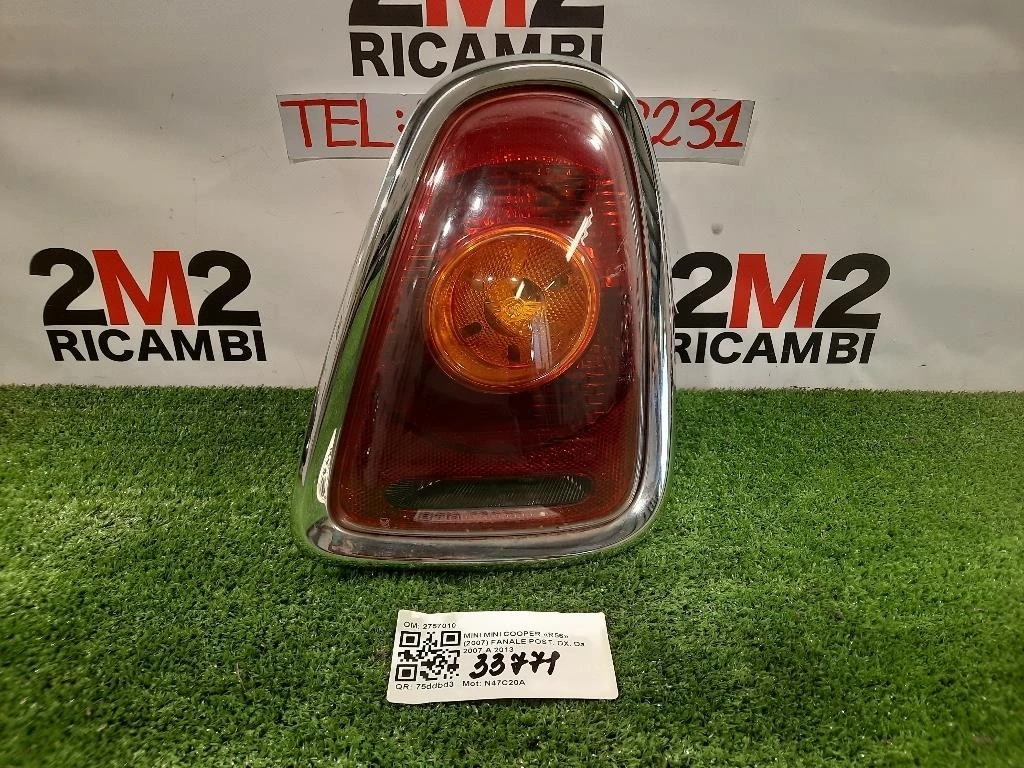 Fanale POST DX 2757010 Mini MINI Cooper R56 2007
