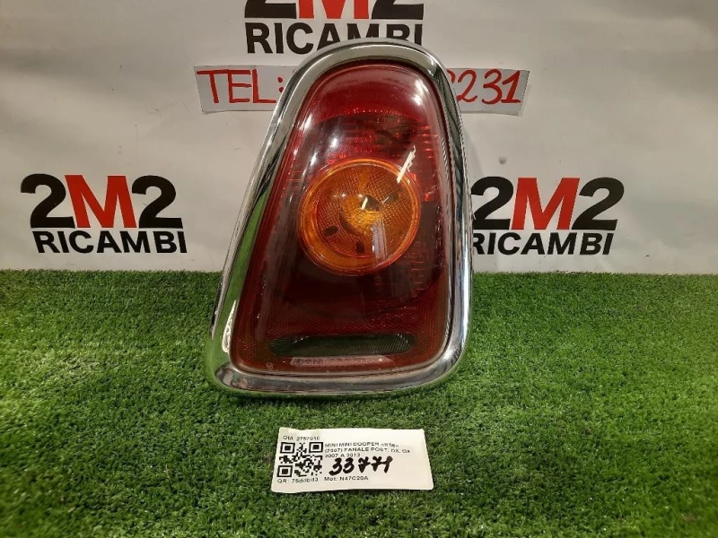 Fanale POST DX 2757010 Mini MINI Cooper R56 2007