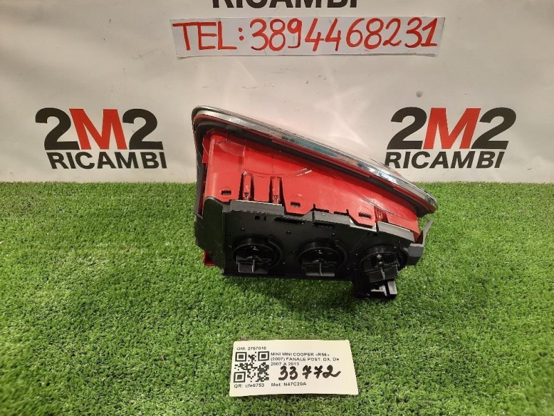 Fanale POST DX 2757010 Mini MINI Cooper R56 2007