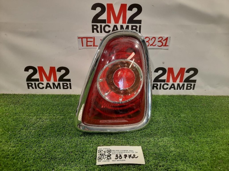 Fanale POST DX 2757010 Mini MINI Cooper R56 2007