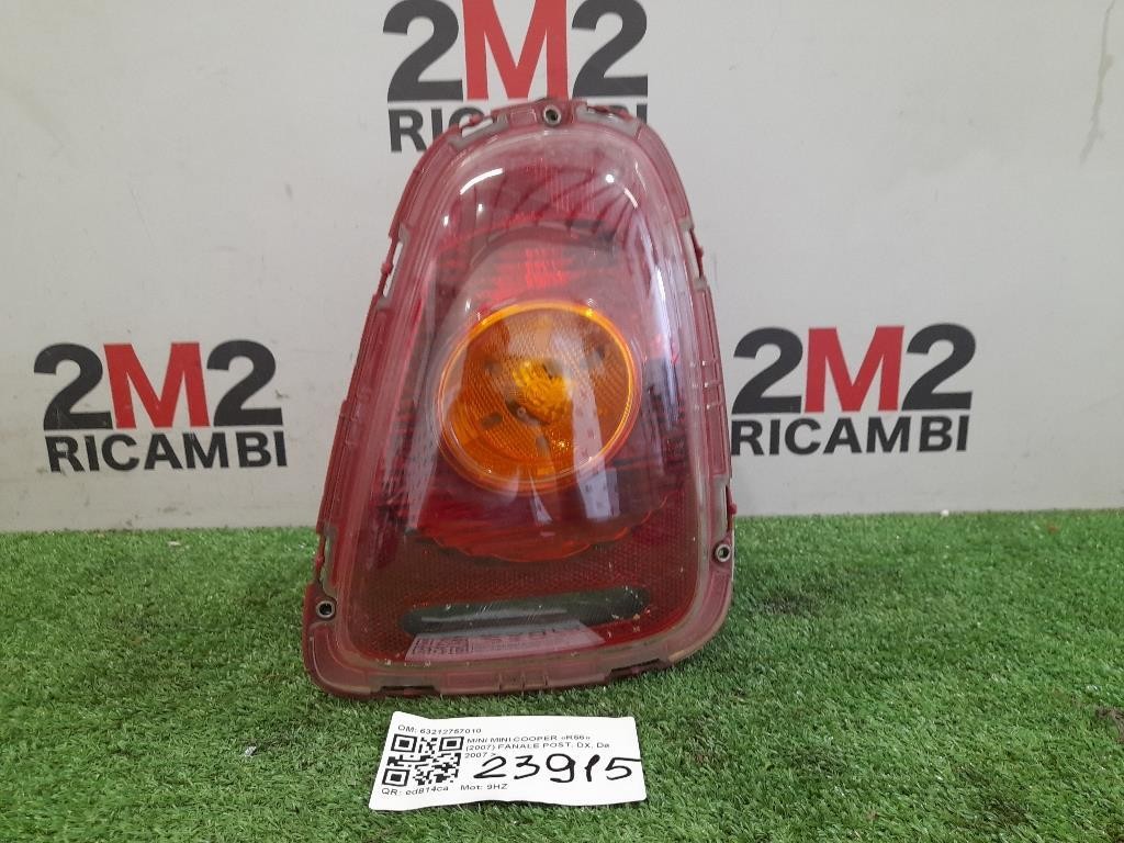 Fanale POST DX 63212757010 Mini MINI Cooper R56 2007