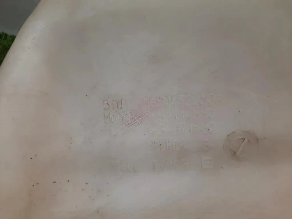 Vaschetta Tergicristalli 9650452280 Peugeot 307 CC 2001