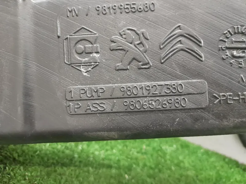 Vaschetta Tergicristalli 9801927380 Peugeot 308 I 2012