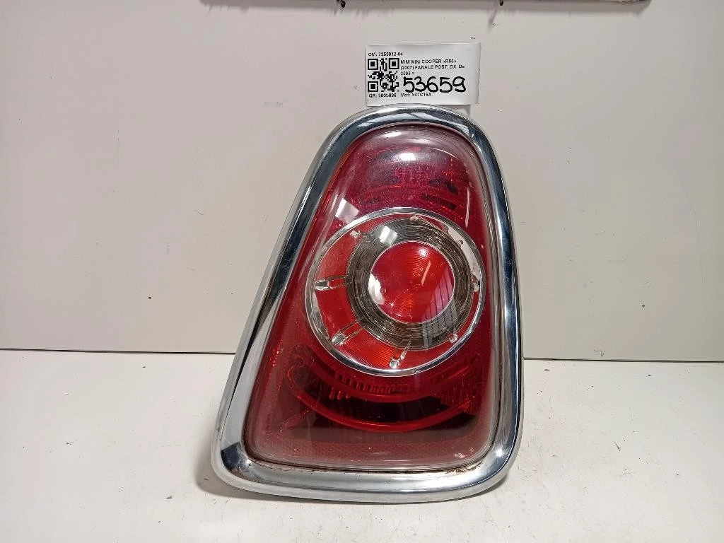 Fanale POST DX 7255912-04 Mini MINI Cooper R56 2007