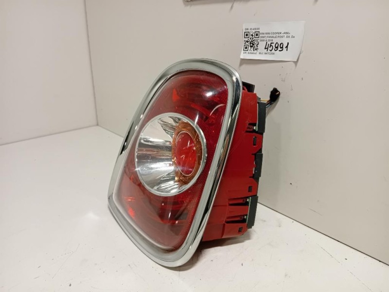 Fanale POST DX 0343800 Mini MINI Cooper R56 2007