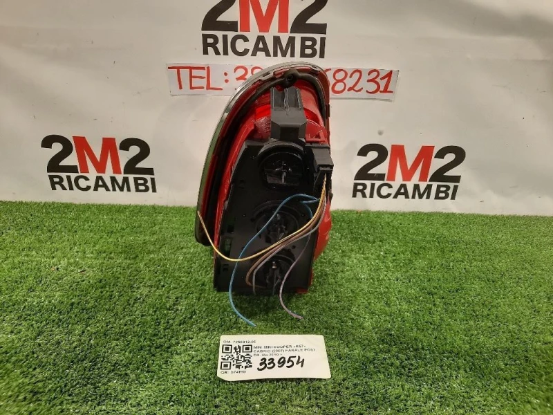 Fanale POST DX 7255912-05 Mini MINI Cooper R57 Cabrio 2007