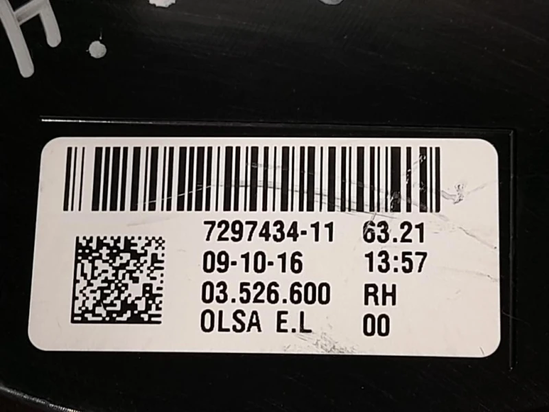 Fanale POST DX 7297434-11 Mini MINI ONE F55 2014