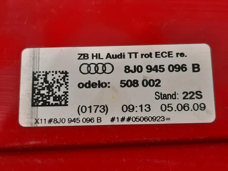 Fanale POST DX 8J0945096B Audi TT 8J3 2010