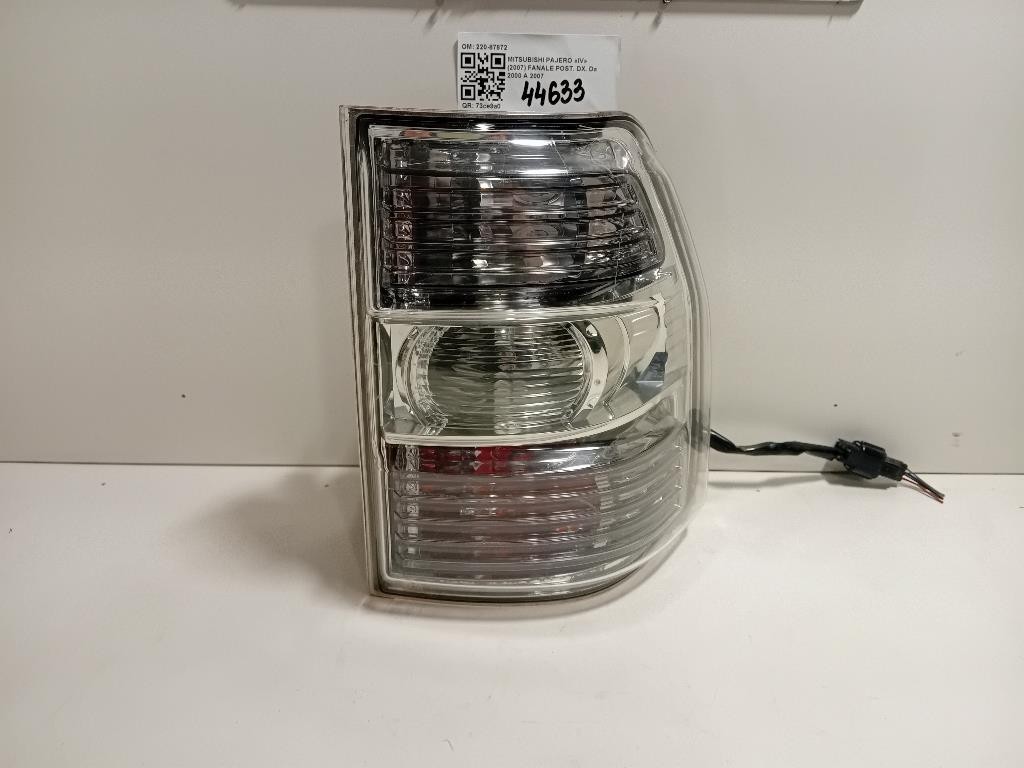 Fanale POST DX 220-87872 Mitsubishi Pajero IV 2007