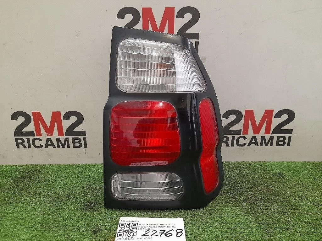 Fanale POST DX MR496374 Mitsubishi Pajero Sport 1998