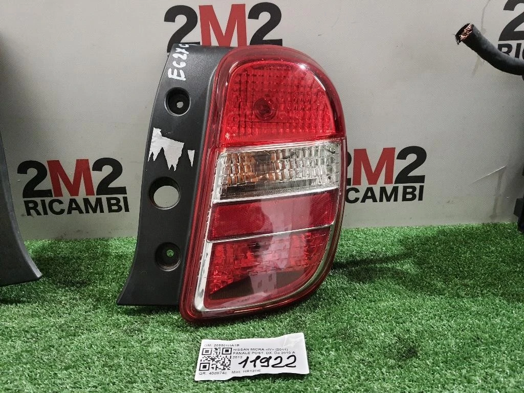 Fanale POST DX 265501HA1B Nissan Micra IV 2011