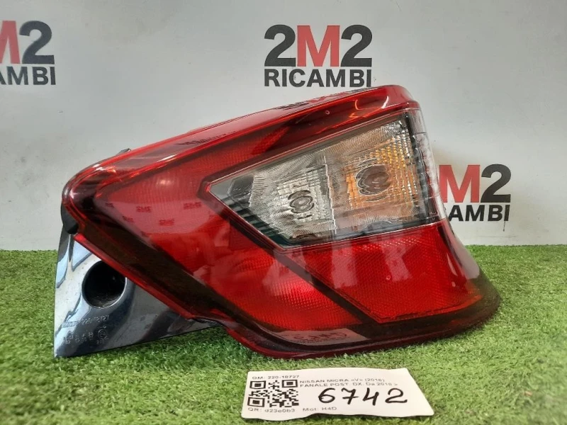Fanale POST DX 220-18727 Nissan Micra V 2016