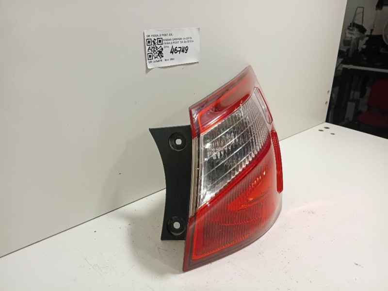 Fanale POST DX FANALE POST DX Nissan Qashqai I 2010