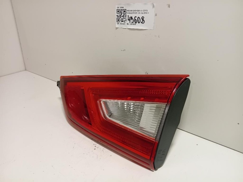 Fanale POST DX 26550 Nissan Qashqai I 2010