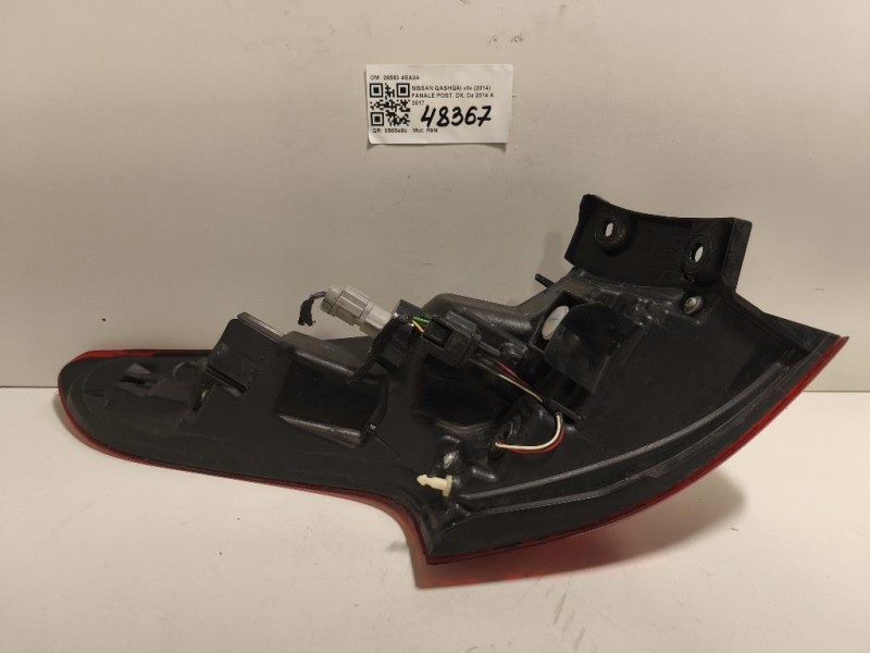 Fanale POST DX 26550 4EA0A Nissan Qashqai II 2014