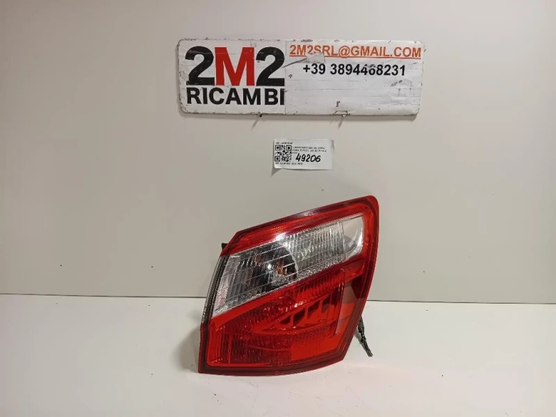 Fanale POST DX L90033248 Nissan Qashqai II 2014