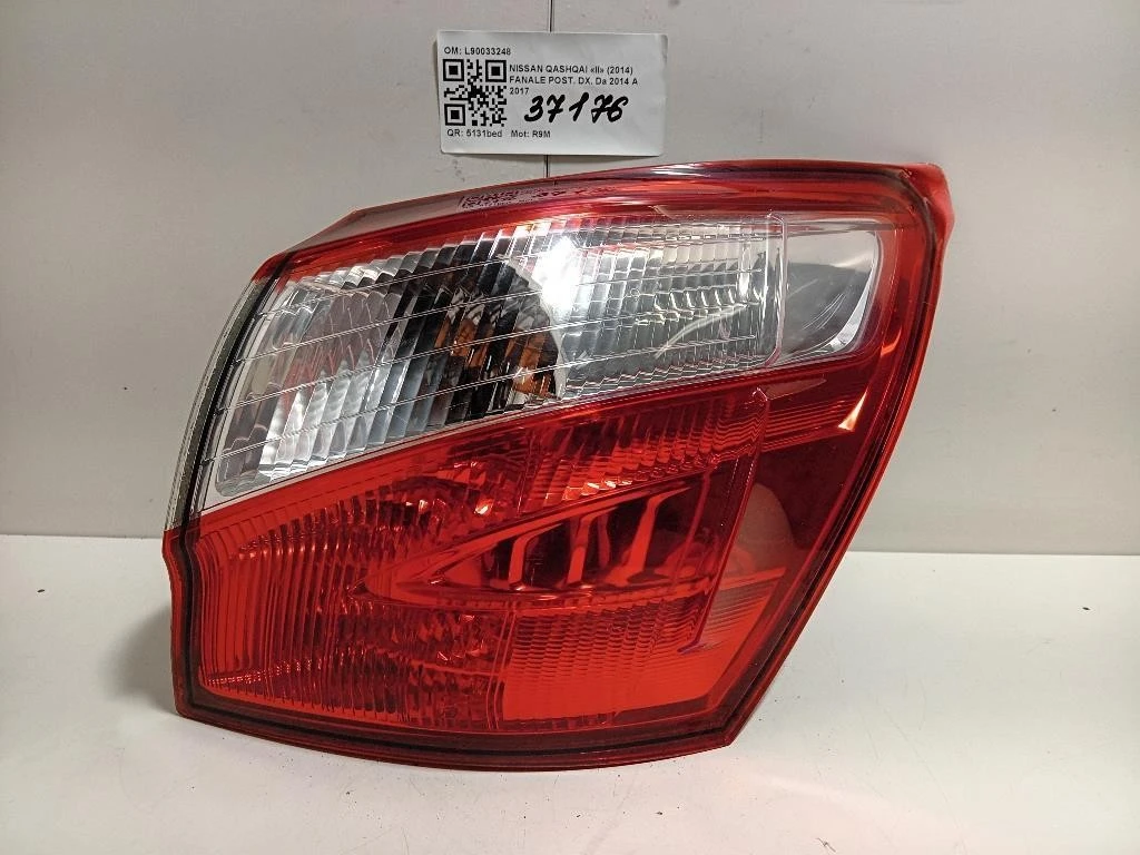 Fanale POST DX L90033248 Nissan Qashqai II 2014