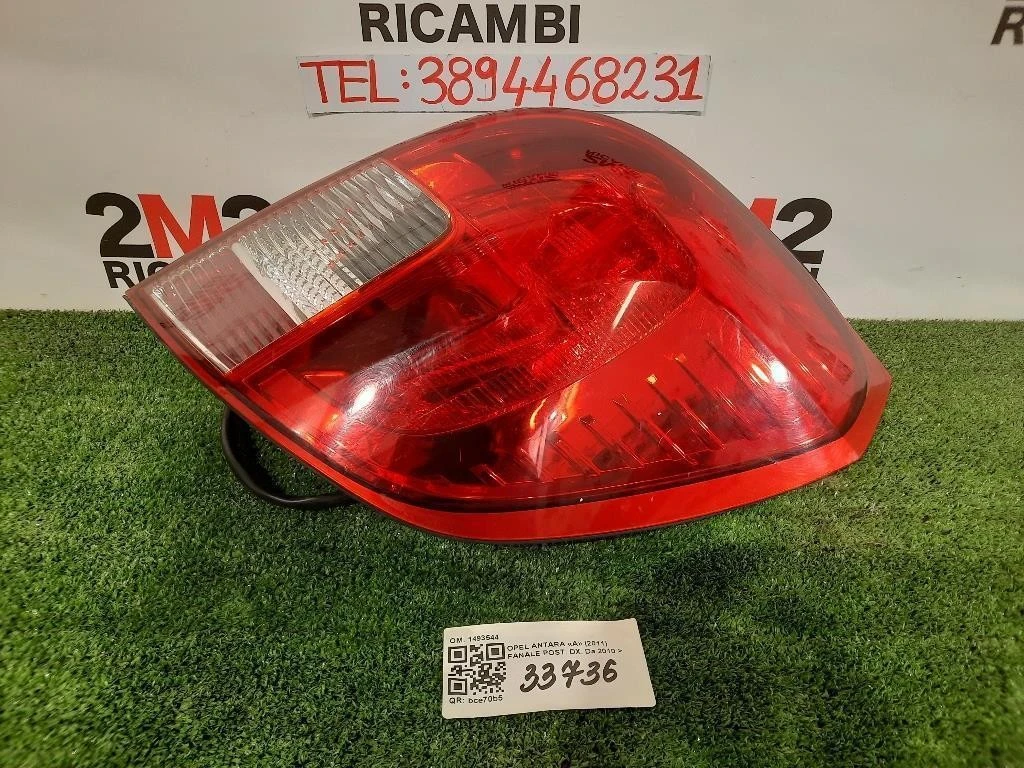 Fanale POST DX 1493544 Opel Antara A 2011