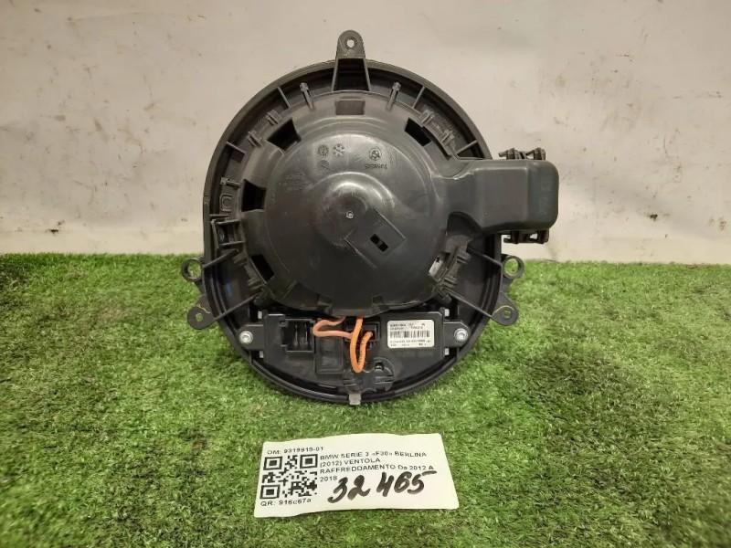 Ventola Raffreddamento 9319919-01 Bmw Serie 3 F30 Berlina 2012