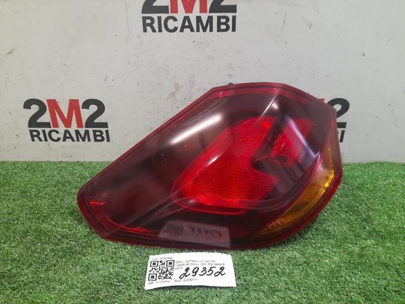 Fanale POST DX 1090098 Opel Astra J 2010