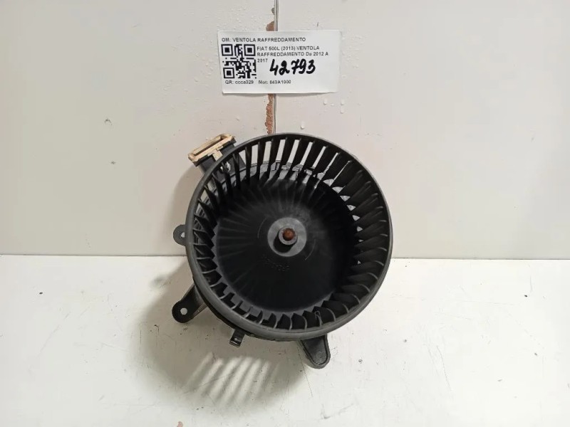 Ventola Raffreddamento VENTOLA RAFFREDDAMENTO Fiat 500L 2013