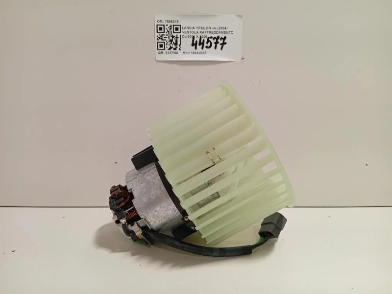 Ventola Raffreddamento 7596216 Lancia Ypsilon I 2004