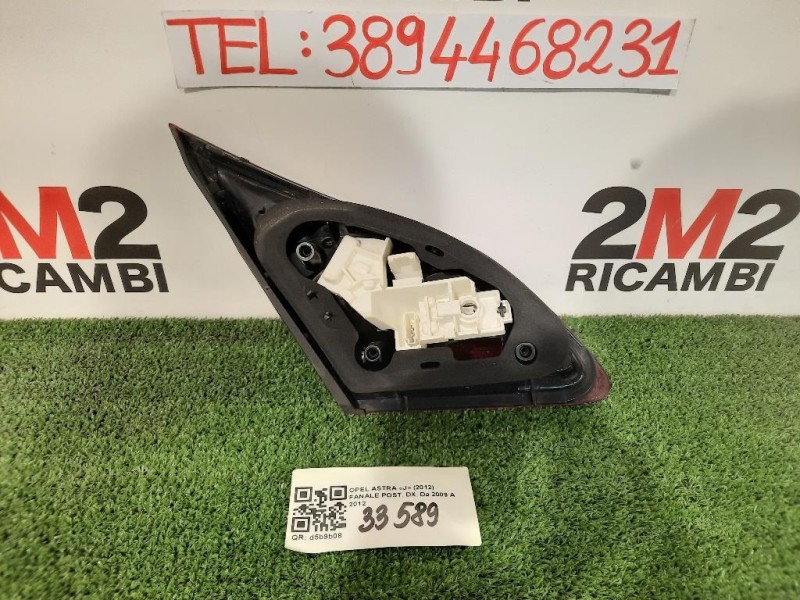 Fanale POST DX FANALE STOP 1090098 DX Opel Astra J 2012