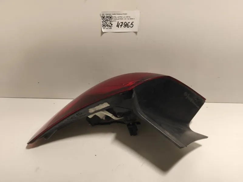 Fanale POST DX 1090098 FARO FANALE POST Opel Astra J 2012