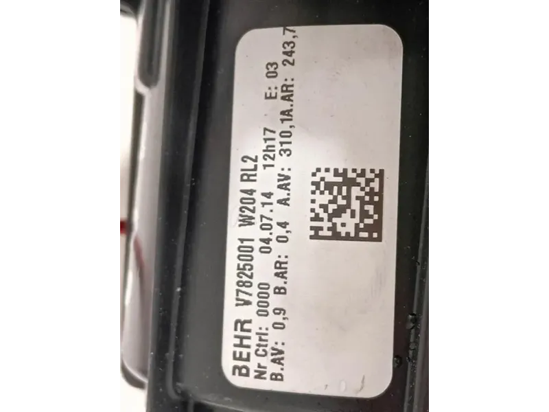 Ventola Raffreddamento G3631003 Mercedes Classe E W212 2013