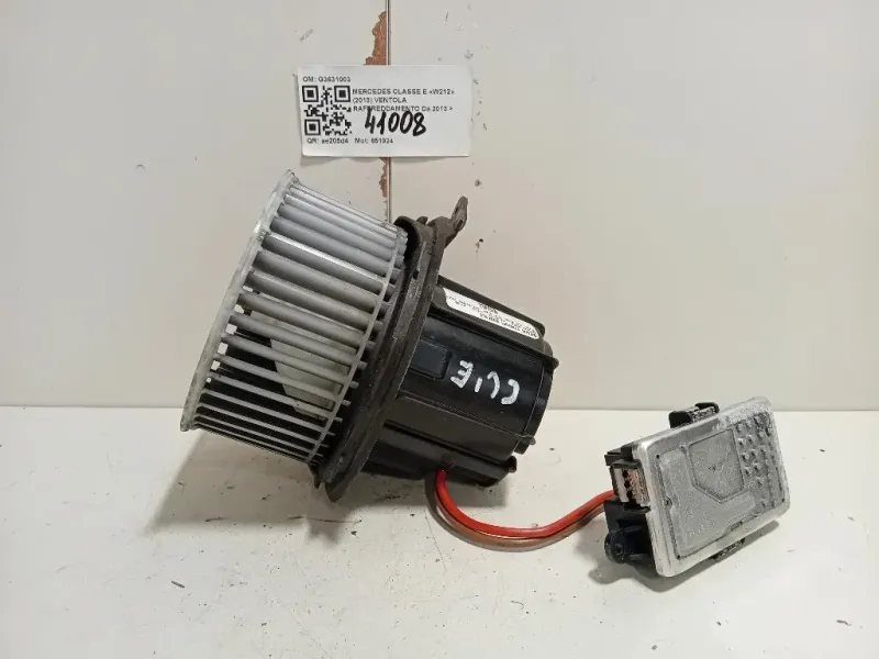 Ventola Raffreddamento G3631003 Mercedes Classe E W212 2013