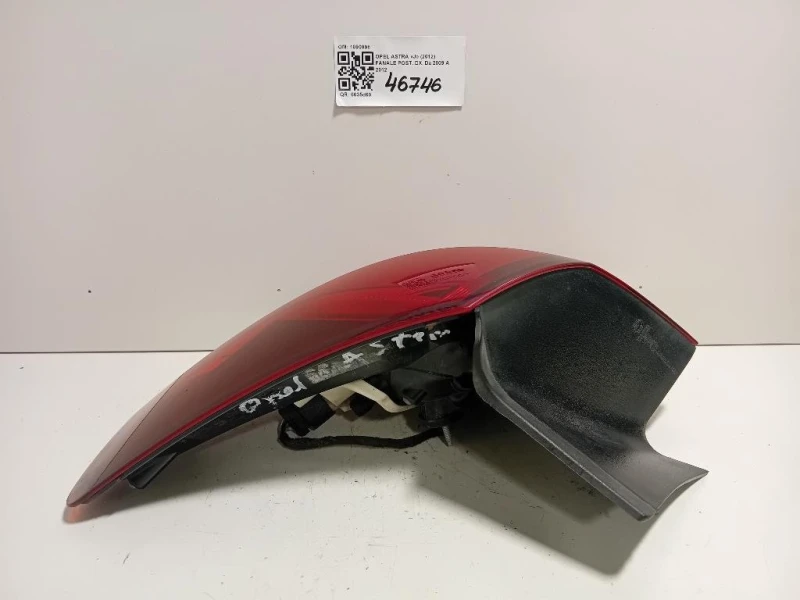 Fanale POST DX 1090098 FARO FANALE POST Opel Astra J 2012