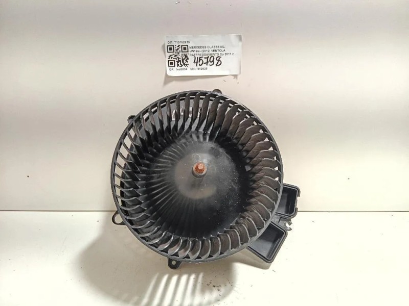 Ventola Raffreddamento T1015261N Mercedes Classe ML W166 2012