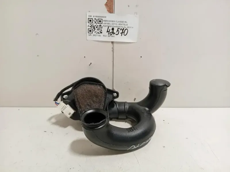 Ventola Raffreddamento A1669068800 Mercedes Classe ML W166 2012