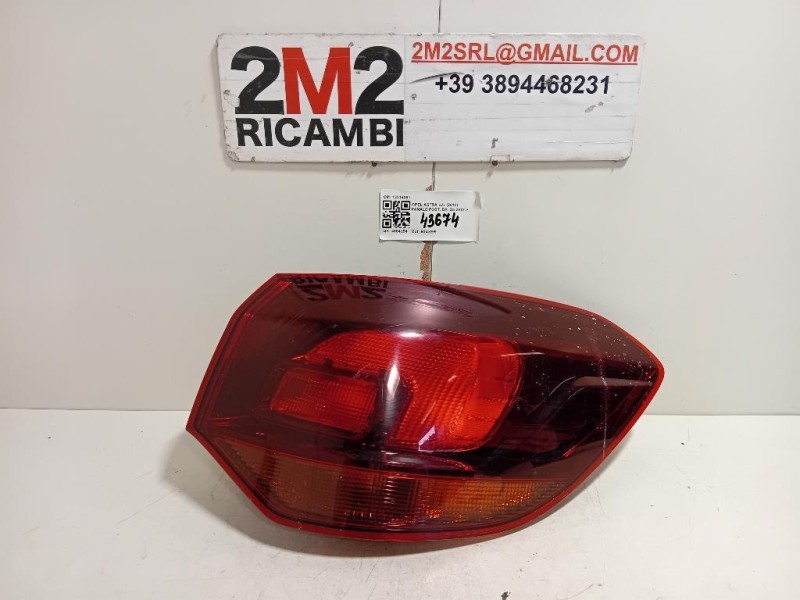 Fanale POST DX 13314051 Opel Astra J 2012