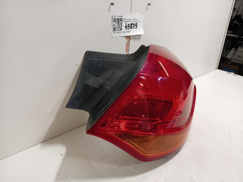 Fanale POST DX 13306459 Opel Astra J 2012