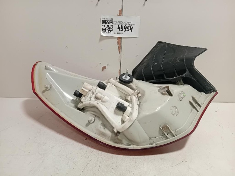 Fanale POST DX 13306460 Opel Astra J 2012