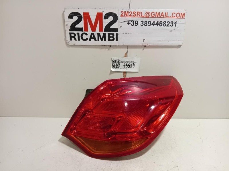 Fanale POST DX 13306460 Opel Astra J 2012
