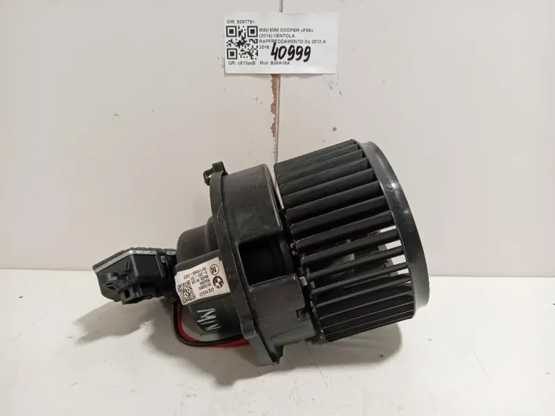 Ventola Raffreddamento 9297751 Mini MINI Cooper F56 2014