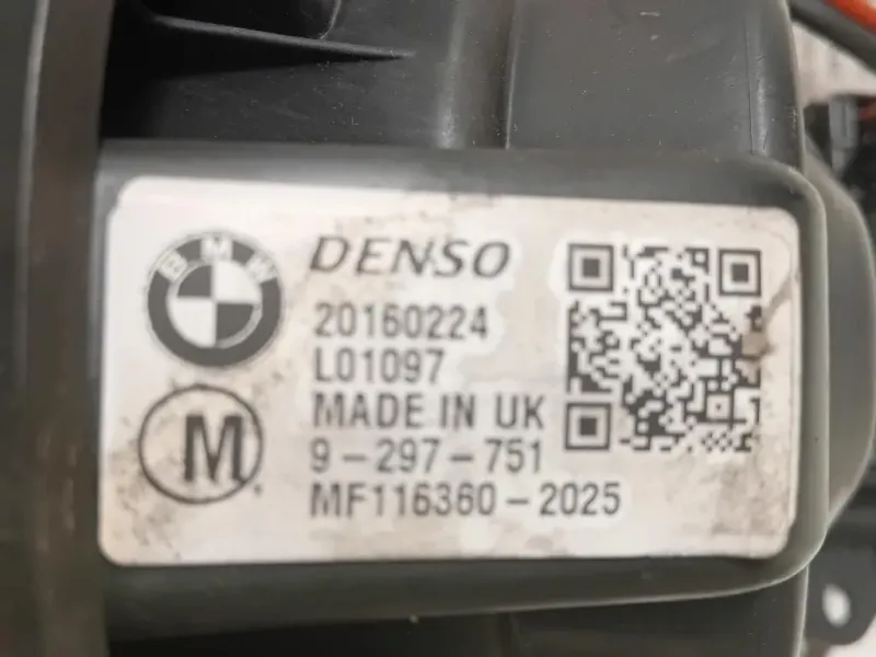 Ventola Raffreddamento 9297751 Mini MINI Cooper F56 2014