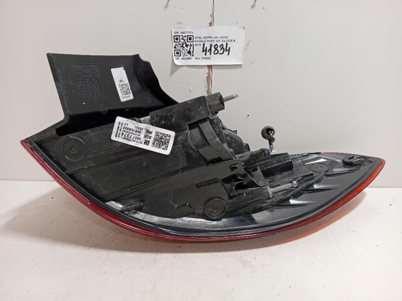 Fanale POST DX 39077374 Opel Astra K 2016