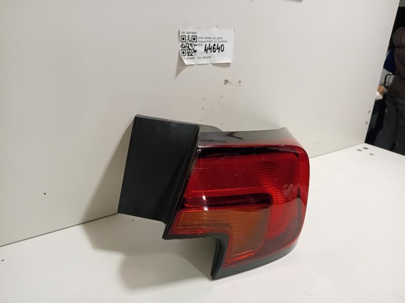 Fanale POST DX 39015944 Opel Astra K 2016