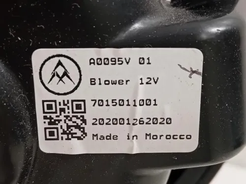 Ventola Raffreddamento 7015011001 Opel Corsa F 2019