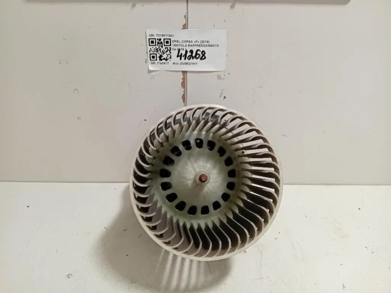 Ventola Raffreddamento 7015011001 Opel Corsa F 2019