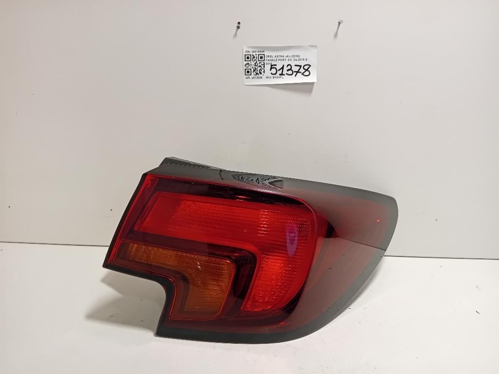 Fanale POST DX 39015944 Opel Astra K 2016